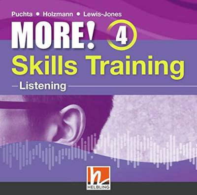 MORE! 4 Skills Training Listening, 3 Audio CDs: (Helbling Languages)